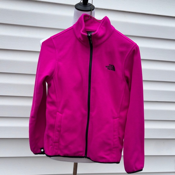 The North Face Other - The North Face Girls Pink Full zip Jacket